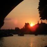 Limited Edition Greetings Card: Sunset On The..